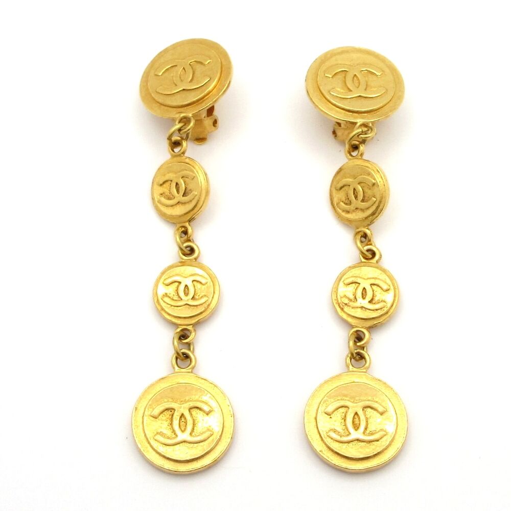 Chanel Coco Clip On Earrings